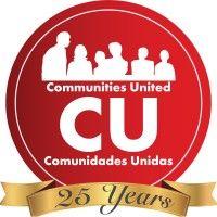 comunidades unidas /communities united (cu) logo image