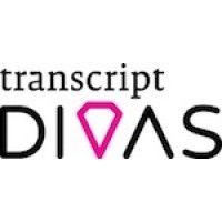 transcript divas transcription services logo image