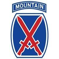 10th mountain division, united states army logo image