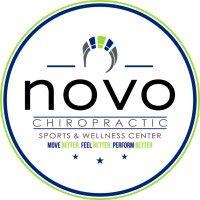 novo chiropractic sports & wellness center logo image