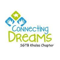 connecting dreams foundation sgtb khalsa chapter logo image