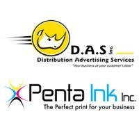 das distribution, inc and penta ink, inc logo image