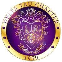 delta tau chapter of delta sigma pi logo image