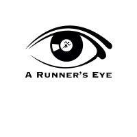 a runner's eye creative logo image