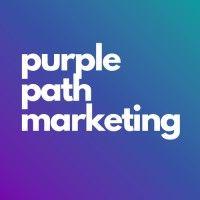 purple path marketing logo image