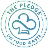 the pledge™ on food waste logo image