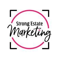 strong estate marketing logo image