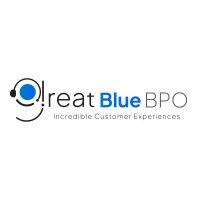 great blue bpo logo image