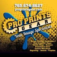 pro prints gear logo image