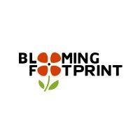 blooming footprint logo image