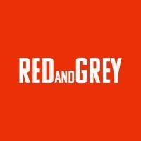 red and grey logo image