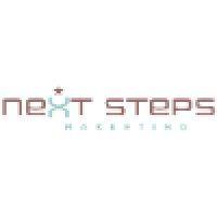 next steps marketing logo image