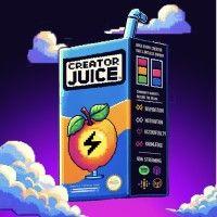 creator juice podcast ™ logo image