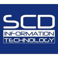 scd information technology logo image