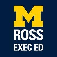 michigan ross school of business executive education logo image