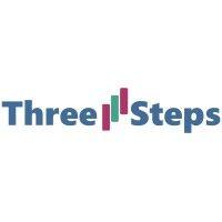 three steps logo image