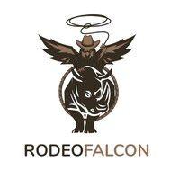 rodeo falcon enterprises logo image