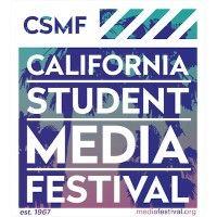 california student media festival logo image