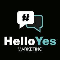 #helloyes marketing logo image