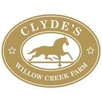 clyde's willow creek farm logo image