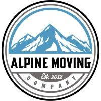 alpine moving company logo image