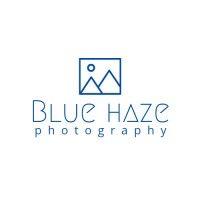 blue haze photography logo image