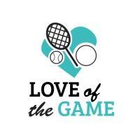 love of the game sports logo image