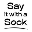 logo of Say It With A Sock