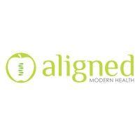 aligned modern health logo image