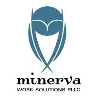 minerva work solutions, pllc #workwiser logo image