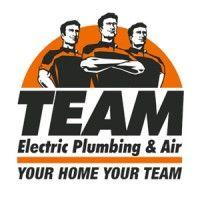 team electric, plumbing & air logo image