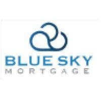 blue sky mortgage loans logo image