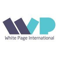 white page international logo image