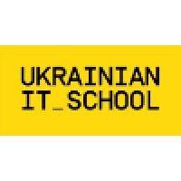 ukrainian it school logo image