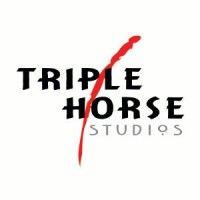 triple horse studios logo image