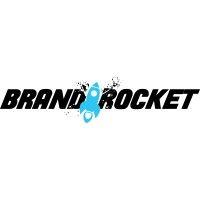 launch pad media dba brand rocket logo image