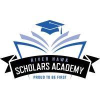 river hawk scholars academy, umass lowell logo image