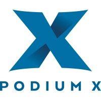 podium x logo image