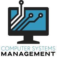 computer systems management logo image