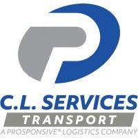 c.l. services transport logo image