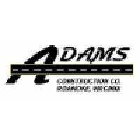 adams construction company logo image