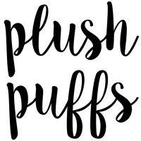 plush puffs hand crafted marshmallows logo image