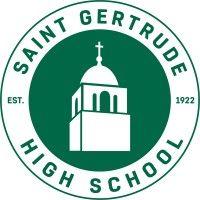 saint gertrude high school logo image