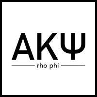 alpha kappa psi - rho phi chapter logo image