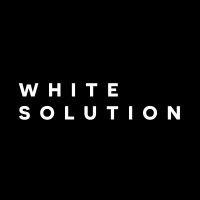 white solution logo image