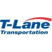 t-lane transportation logo image