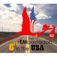 the embassadors 6 in the usa logo image