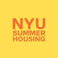 nyu summer housing logo image