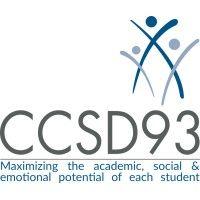 community consolidated school district 93 logo image