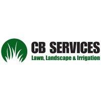 cb services - lawn, landscape & irrigation logo image